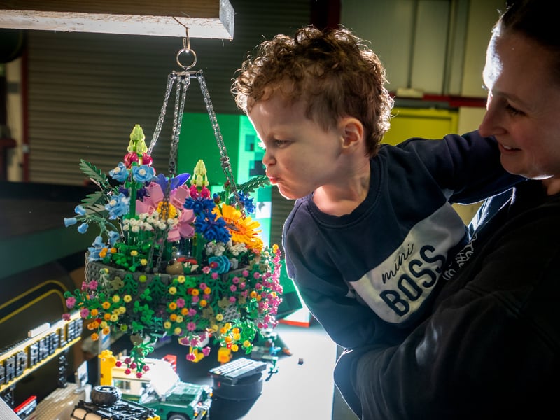 The Brick Show LEGO event at Ribble Steam Railway, Preston