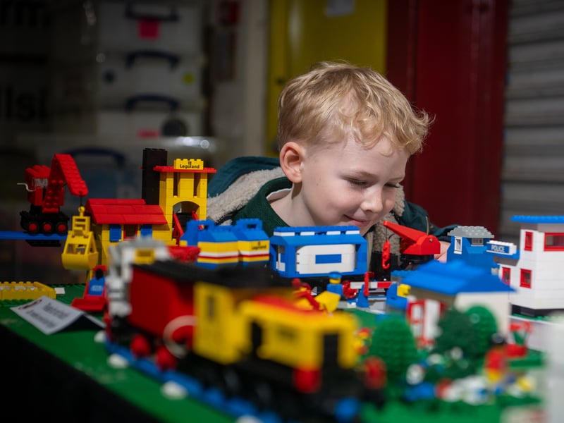 The Brick Show LEGO event at Ribble Steam Railway, Preston