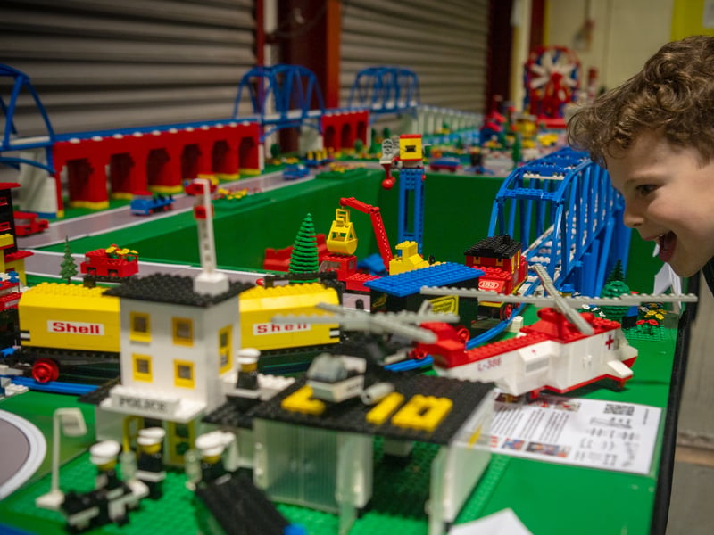 The Brick Show LEGO event at Ribble Steam Railway, Preston