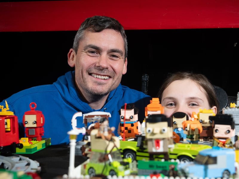 The Brick Show LEGO event at Ribble Steam Railway, Preston