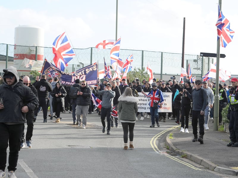 Anti-migrant protestors

Picture: Sarah Standing (251026-4840)