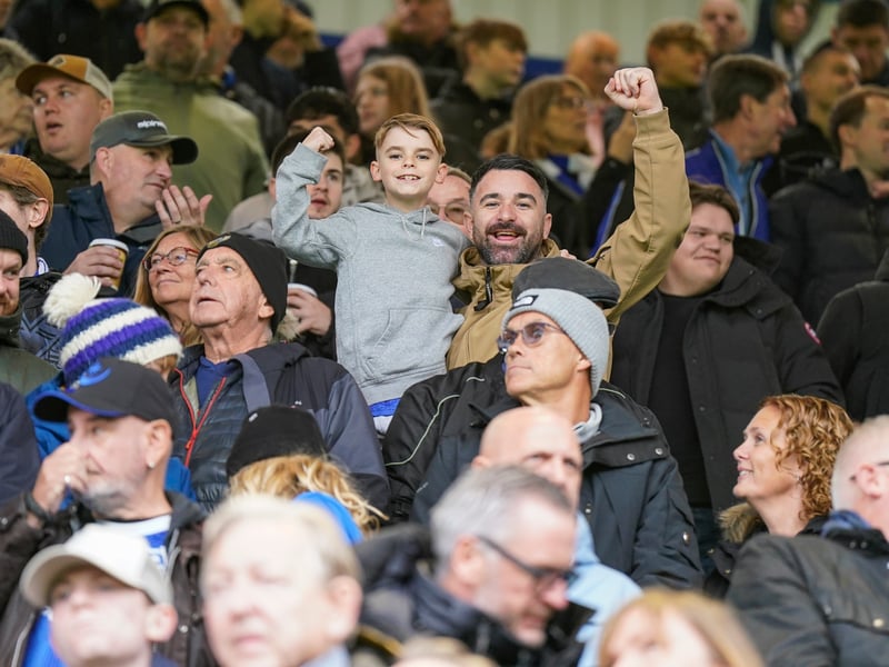 Stormy weather didn't stop the Fratton faithful turning up in their numbers as Pompey claimed a huge win over Millwall on Saturday.