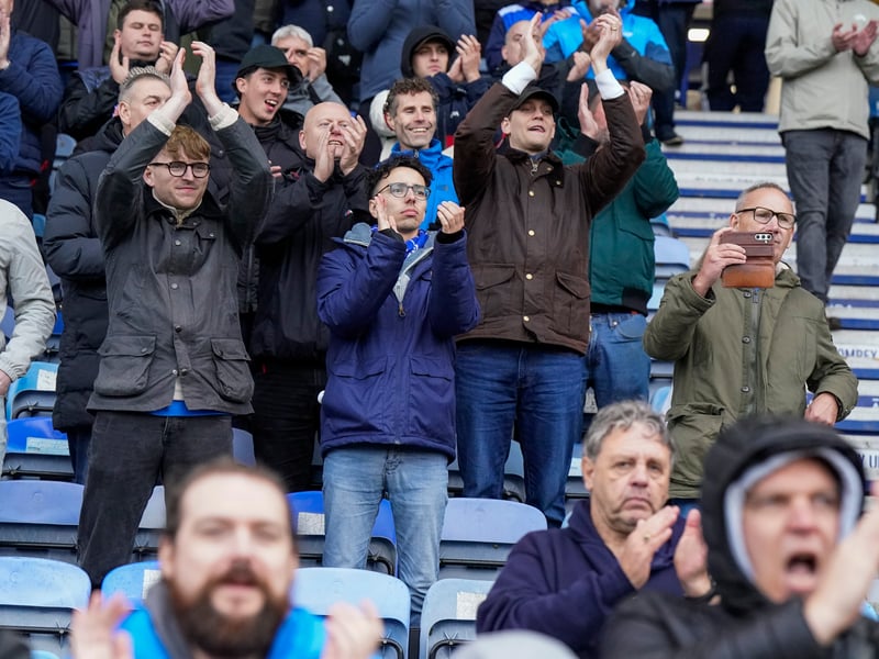 Stormy weather didn't stop the Fratton faithful turning up in their numbers as Pompey claimed a huge win over Millwall on Saturday.