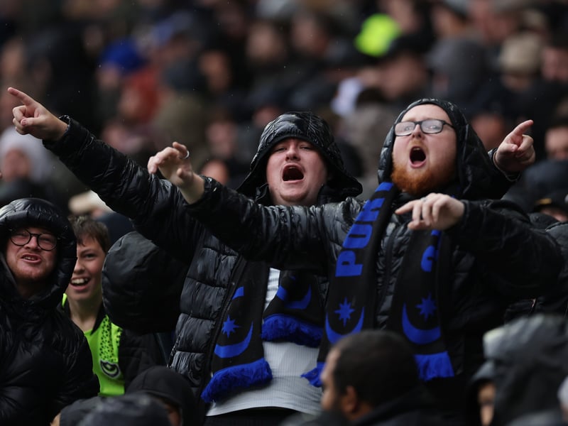 Stormy weather didn't stop the Fratton faithful turning up in their numbers as Pompey claimed a huge win over Millwall on Saturday.