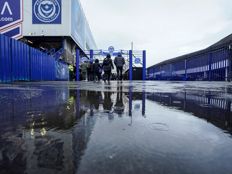 Stormy weather didn't stop the Fratton faithful turning up in their numbers as Pompey claimed a huge win over Millwall on Saturday.