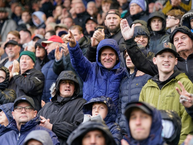 Stormy weather didn't stop the Fratton faithful turning up in their numbers as Pompey claimed a huge win over Millwall on Saturday.