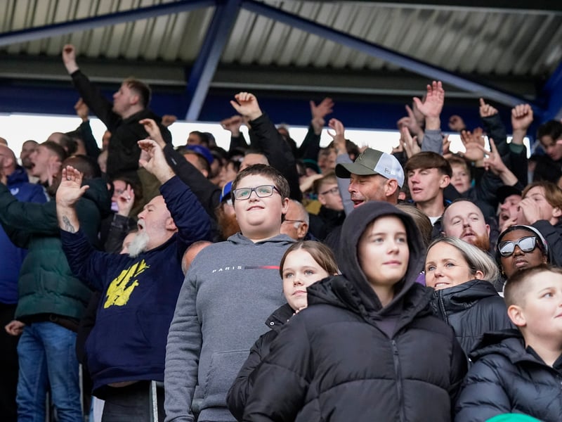 Stormy weather didn't stop the Fratton faithful turning up in their numbers as Pompey claimed a huge win over Millwall on Saturday.