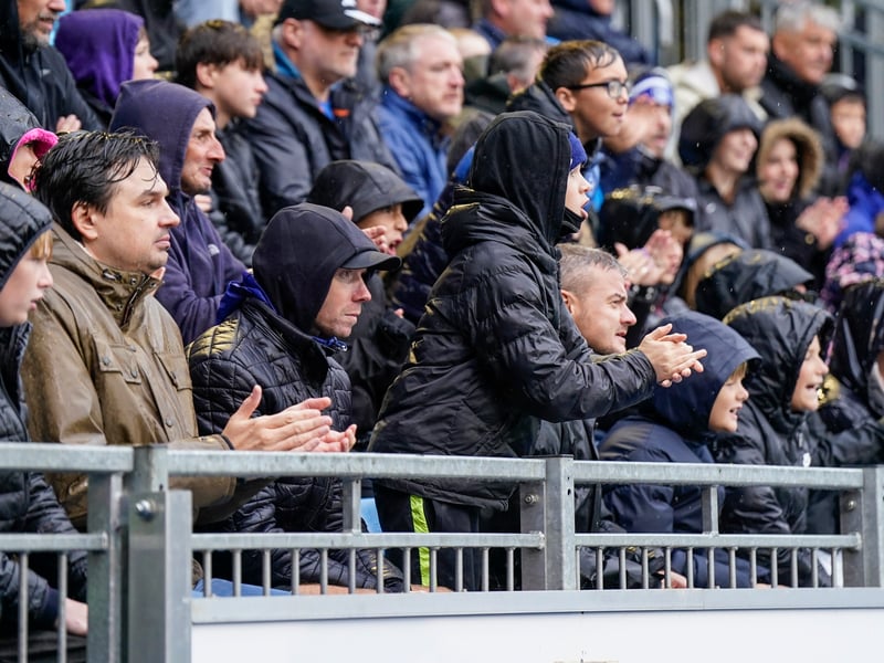 Stormy weather didn't stop the Fratton faithful turning up in their numbers as Pompey claimed a huge win over Millwall on Saturday.