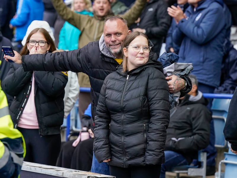 Stormy weather didn't stop the Fratton faithful turning up in their numbers as Pompey claimed a huge win over Millwall on Saturday.