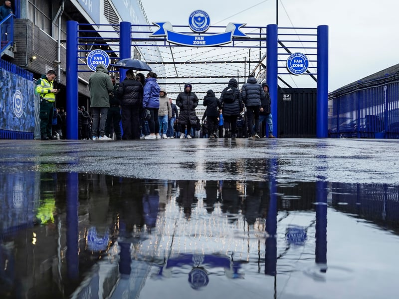 Stormy weather didn't stop the Fratton faithful turning up in their numbers as Pompey claimed a huge win over Millwall on Saturday.