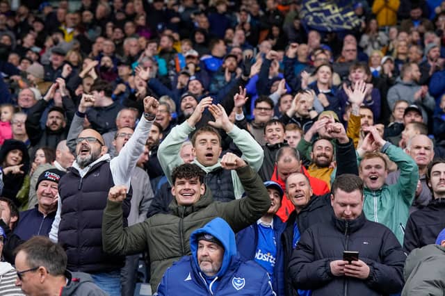 Stormy weather didn't stop the Fratton faithful turning up in their numbers as Pompey claimed a huge win over Millwall on Saturday.