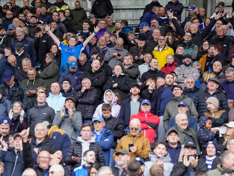 Stormy weather didn't stop the Fratton faithful turning up in their numbers as Pompey claimed a huge win over Millwall on Saturday.
