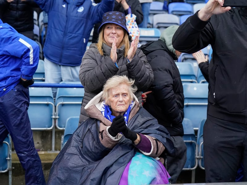 Stormy weather didn't stop the Fratton faithful turning up in their numbers as Pompey claimed a huge win over Millwall on Saturday.
