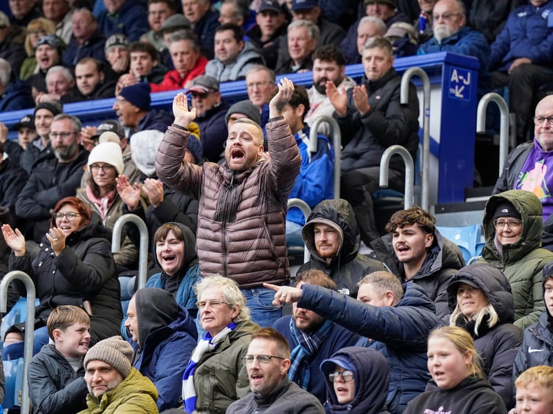 Stormy weather didn't stop the Fratton faithful turning up in their numbers as Pompey claimed a huge win over Millwall on Saturday.