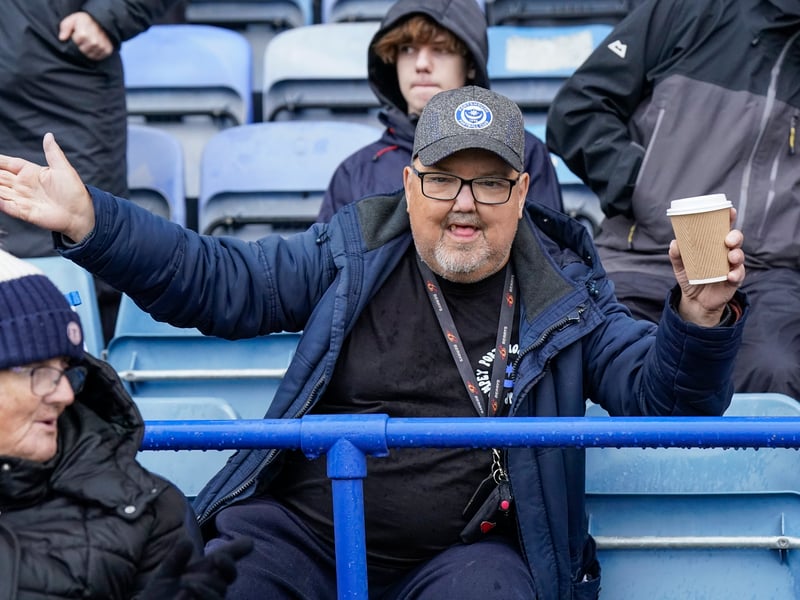 Stormy weather didn't stop the Fratton faithful turning up in their numbers as Pompey claimed a huge win over Millwall on Saturday.