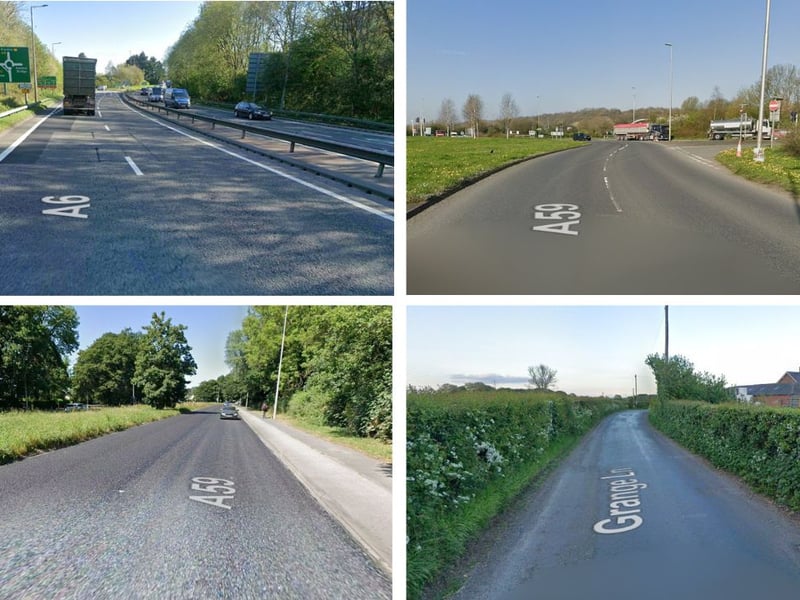 All the major roadworks starting across South Ribble between Monday, October 26 and Sunday, November 1