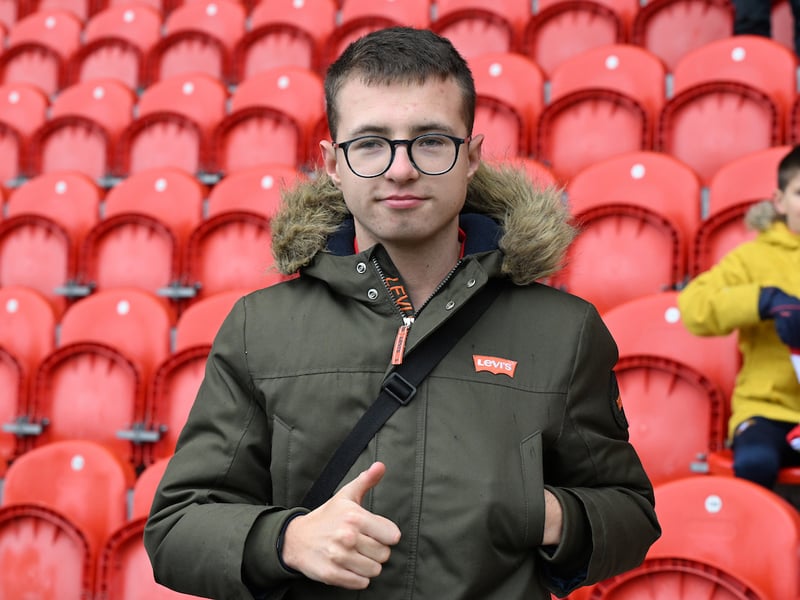 Doncaster Rovers were cheered on to a derby day victory in front of a bumper crowd.
