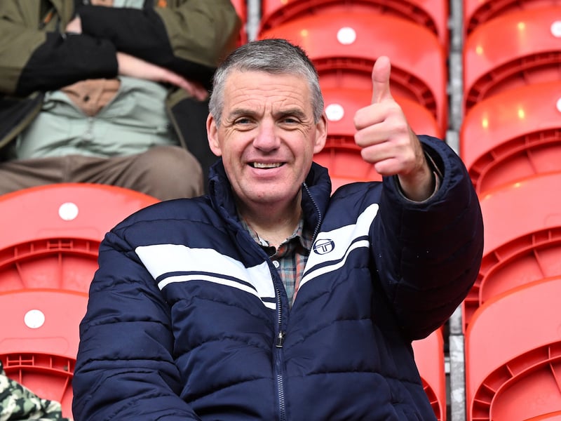 Doncaster Rovers were cheered on to a derby day victory in front of a bumper crowd.