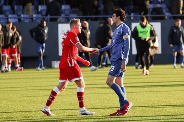 There was disappointment for Dungannon Swifts on Saturday after defeat to Cliftonville.