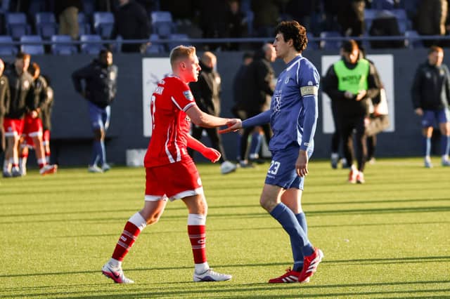 There was disappointment for Dungannon Swifts on Saturday after defeat to Cliftonville.