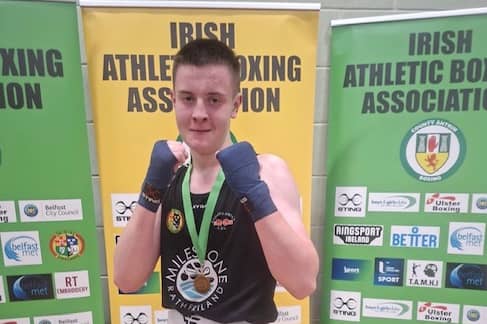 Antrim 3s Champion Luke Morgan