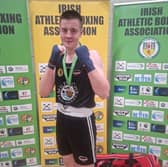Antrim 3s Champion Luke Morgan