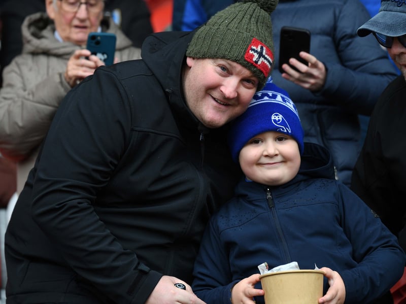 Wednesdayites pictured at Notts County and Doncaster Rovers.