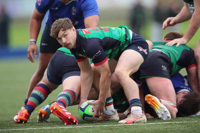 Ewan Haire, player of the match.
