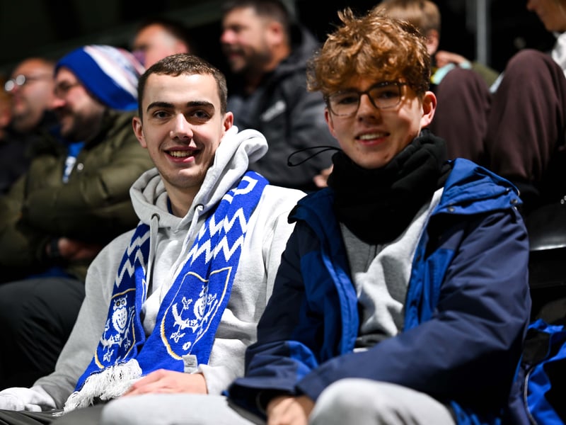 Wednesdayites pictured at Notts County and Doncaster Rovers.