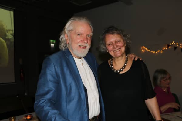 Lifetime Achievement Award winner Tommy Sands with his wife Catherine.