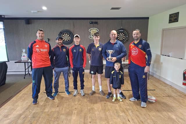 Brigade were the winners of annual Jackie and Margaret Heywood Memorial Day at Fox Lodge Cricket Club.