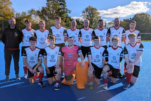 Raphoe Men's 1st XI who drew 2-2 away to North Down.