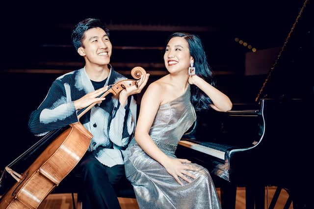 Bryan Cheng (cello) and Silvie Cheng (piano) will make their debut on November 12