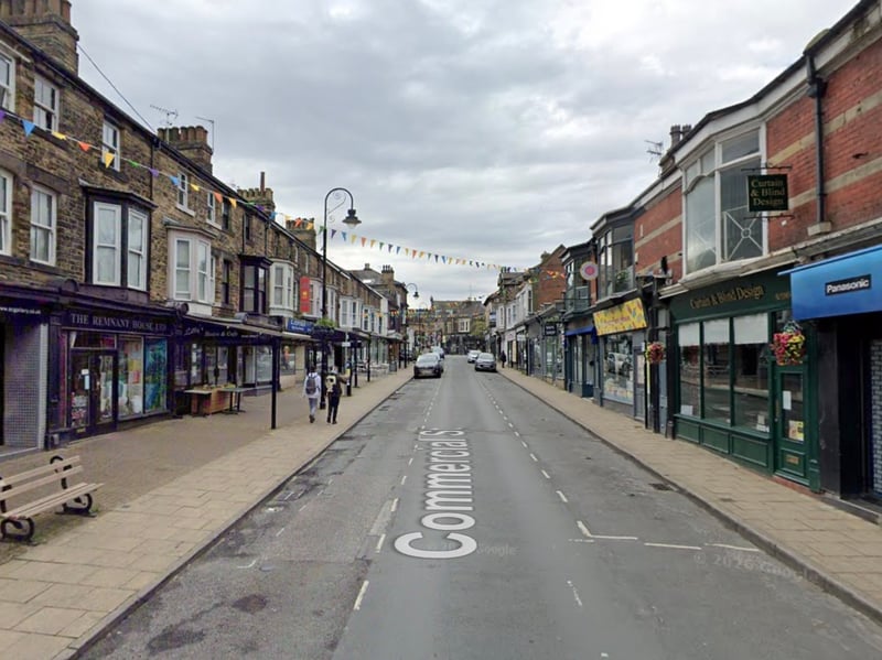 There were eight crimes recorded on or near Commercial Street in August 2026