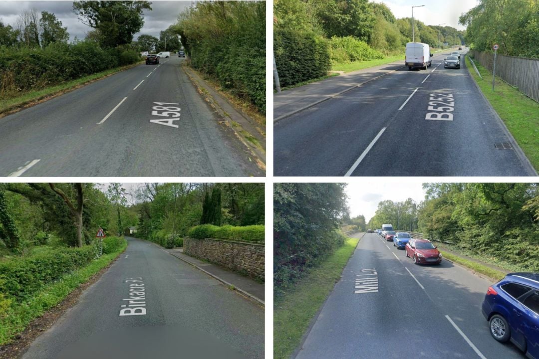 3 week long road closure & other major roadworks starting in Chorley