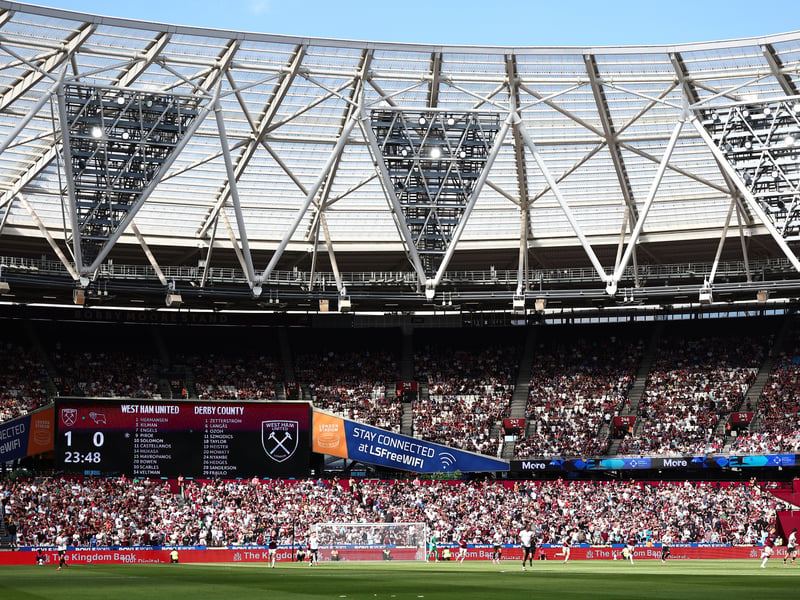 Average home attendance this season: 61,110.