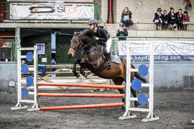 Abbie Armstrong, Omagh High School pupil on Ruby SU0144CD26