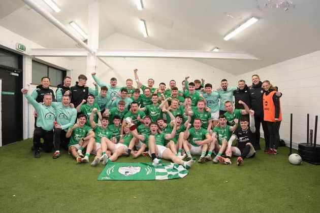 Fintona Pearses won the league and championship double in Tyrone, and now face Urris in  Sunday’s Ulster Club Junior Football Championship first round tie at O’Neills Healy Park.