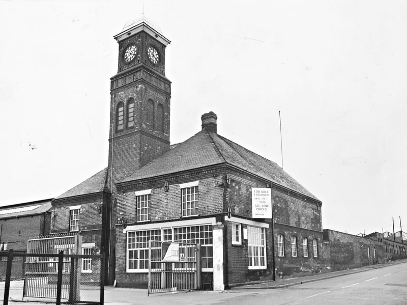Standing proud above the roadside brickwork, the distinctive clock tower of the former GKN Sankey Victoria Works looks out over Cable Street in June 1982. Having closed two years prior and faced the threat of demolition, the landmark site was granted a major reprieve through an ambitious one and a half million pound redevelopment by GKN and builders William Sapcote and Sons. Transformed into the Wolverhampton Central Trading Estate, the property was divided into fifty modern units designed to safeguard industrial heritage and bring a thousand jobs back to the area. Do you remember seeing the old factory gates open again as the complex became the Wolverhampton Central Trading Estate? Who recalls checking the time on that familiar Cable Street clock tower on their daily commute?