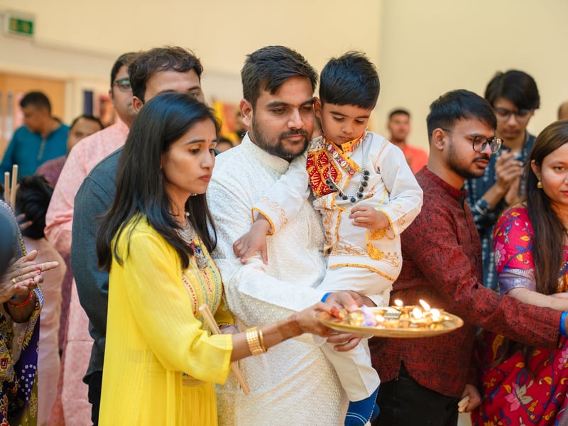 The event was a real family occasion