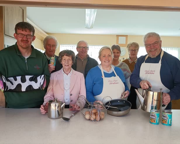 Rev Robert Wray and the parishioners of Christ Church  are looking forward to welcoming the community to their ‘Big Breakfast’ in the Parish Hall, Bowing Green, Strabane. The event takes place this Saturday, October 31, with food served from 8am until 12 noon.  Donations are in aid of Parish funds.