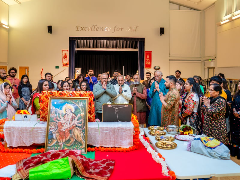 The festival was a gathering of several Hindu communities across Sunderland and the North East.