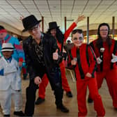 The Eagles enjoy their 80s night.