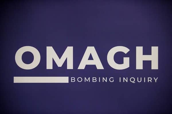 Omagh Bombing Inquiry.  SU5744CD26 