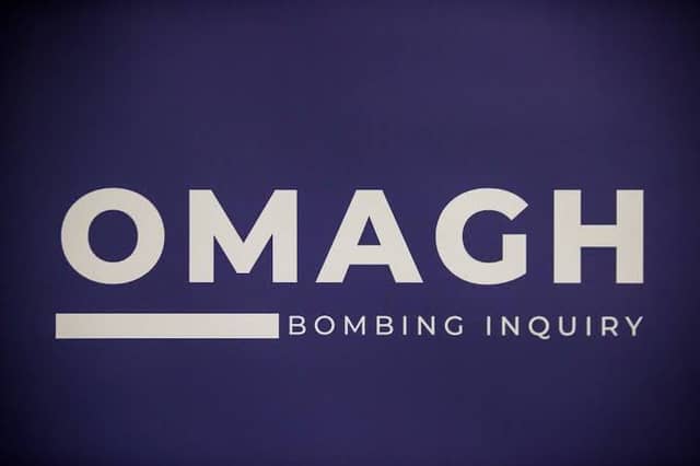 Omagh Bombing Inquiry. SU5744CD26