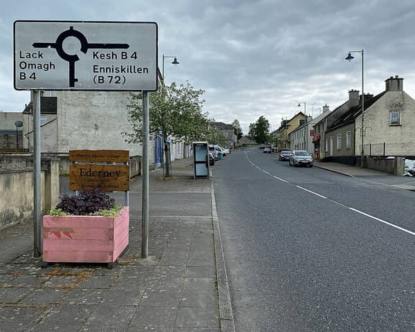 A lorry which was  blocking the road near Ederney has now been moved