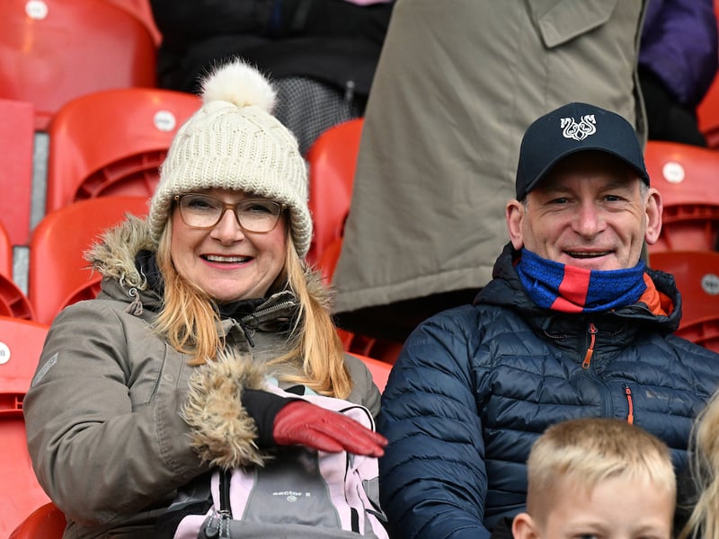 Doncaster Rovers were cheered on to a derby day victory in front of a bumper crowd.