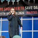 NEWRY mother Sinead Cole speaks at the Public Rally. Pictures: Noel Moan.