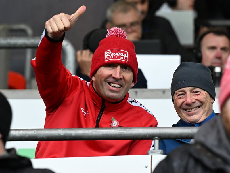 Doncaster Rovers were cheered on to a derby day victory in front of a bumper crowd.