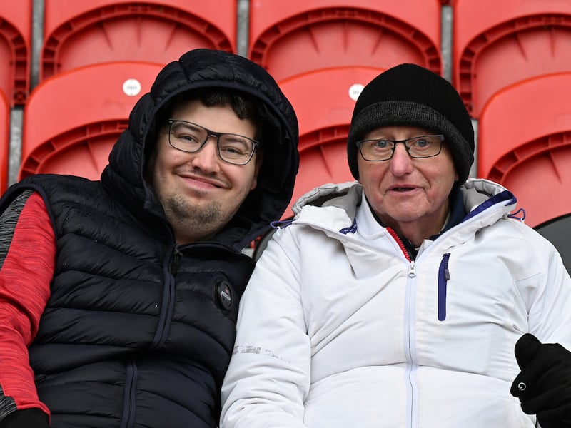 Doncaster Rovers were cheered on to a derby day victory in front of a bumper crowd.